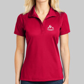 LST650.asd - Ladies Micropique Sport Wick ® Polo  with White Star