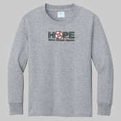 PC54YLS.asd - Youth Long Sleeve Core Cotton Tee
