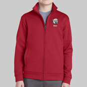 YST241.asd - Youth Sport Wick ® Fleece Full Zip Jacket