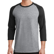 BLANK2 - PC55RS.dps - Core Blend 3/4 Sleeve Raglan Tee